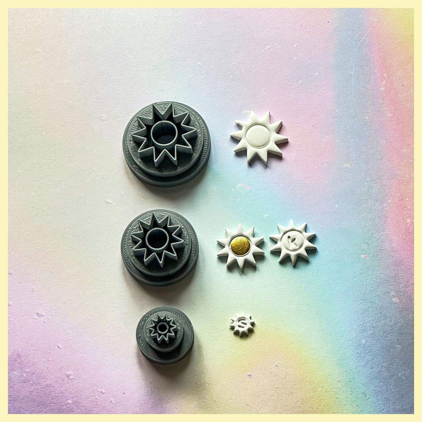Sun Polymer Clay Cutters - Fabled Cutters