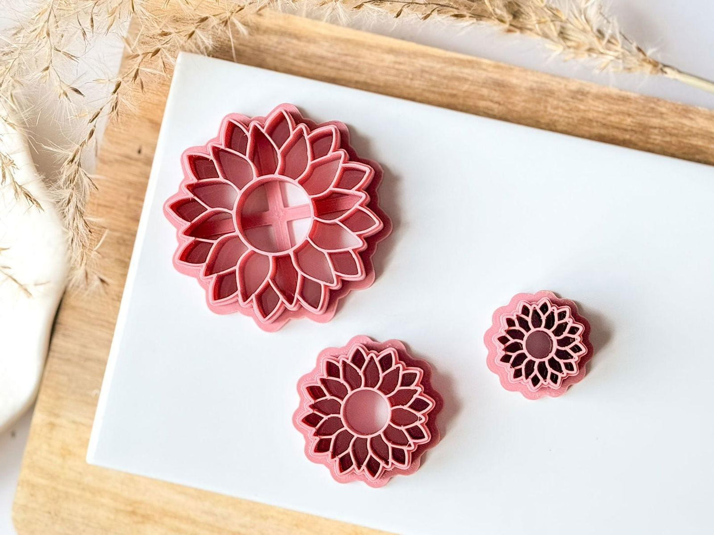 Sunflower Polymer Clay Cutters - Fabled Cutters