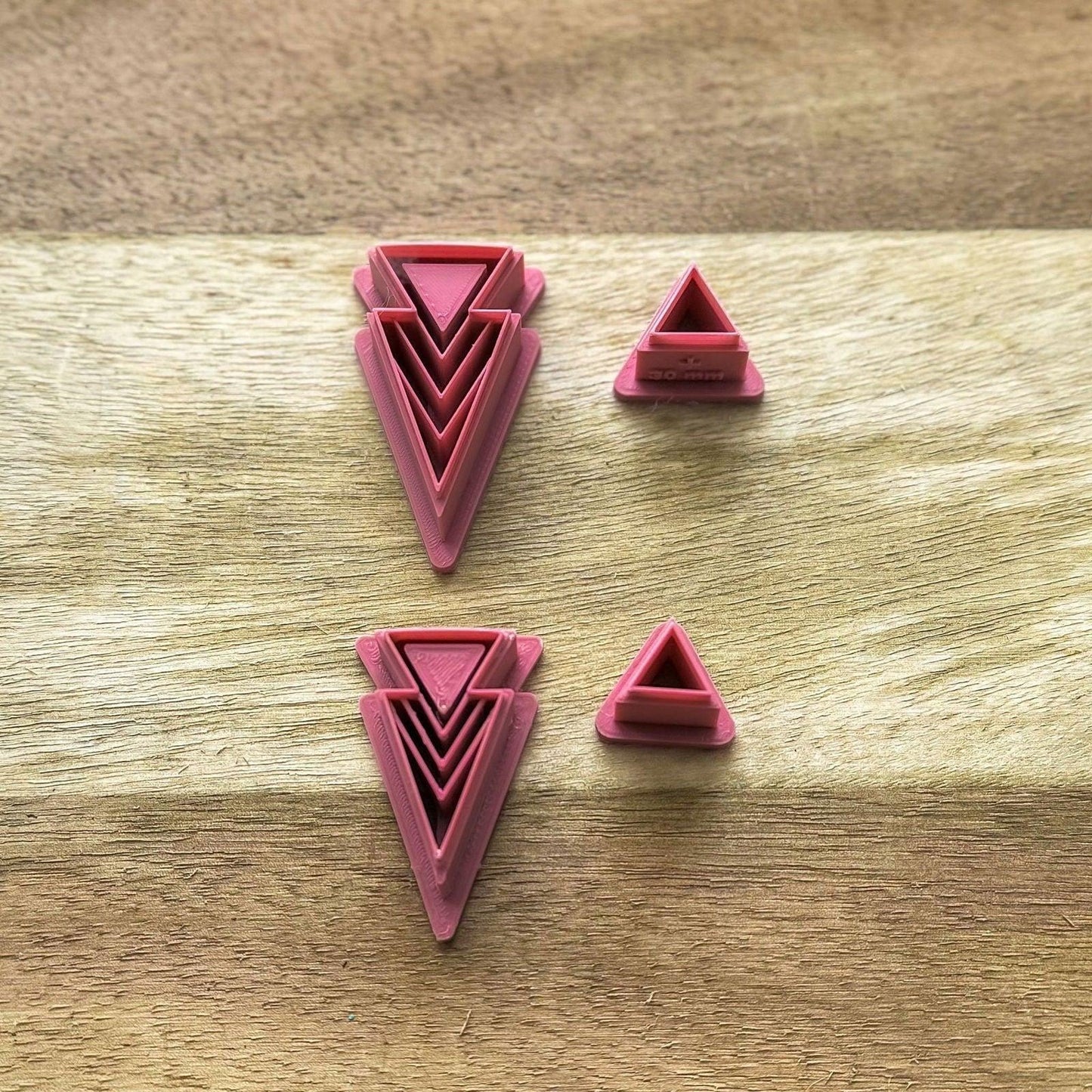 Tribal Style Inlay Polymer Clay Cutter Set - Fabled Cutters
