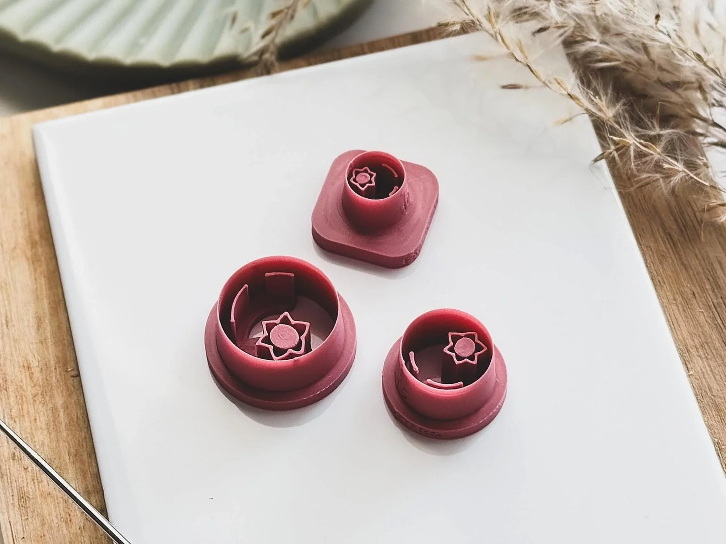 Small Blueberry Clay Cutters, Small berry shaped cutters for polymer clay, silver clay, and more! 3D printed in the UK-Micro Clay Cutters