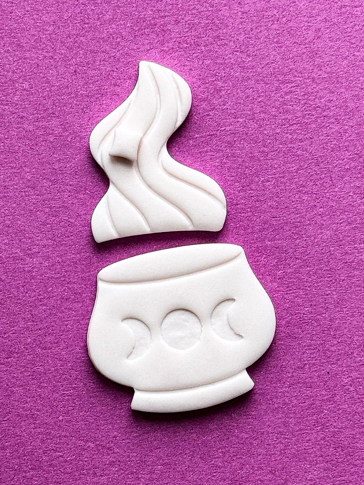 Steaming Cauldron Polymer Clay Cutters-Gothic / Alt Cutters