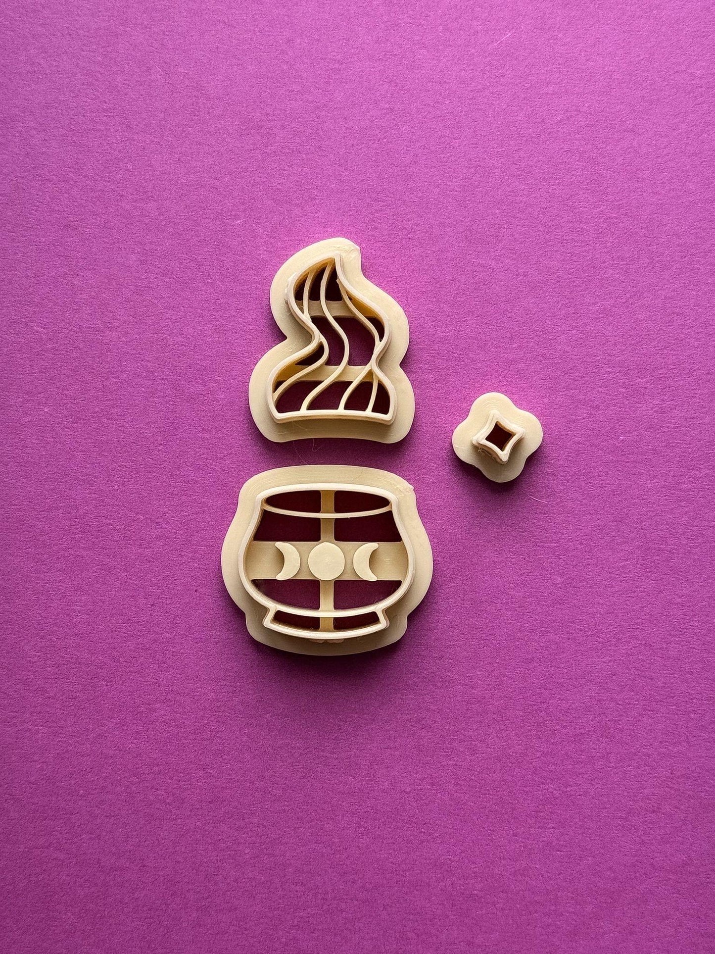 Steaming Cauldron Polymer Clay Cutters-Gothic / Alt Cutters