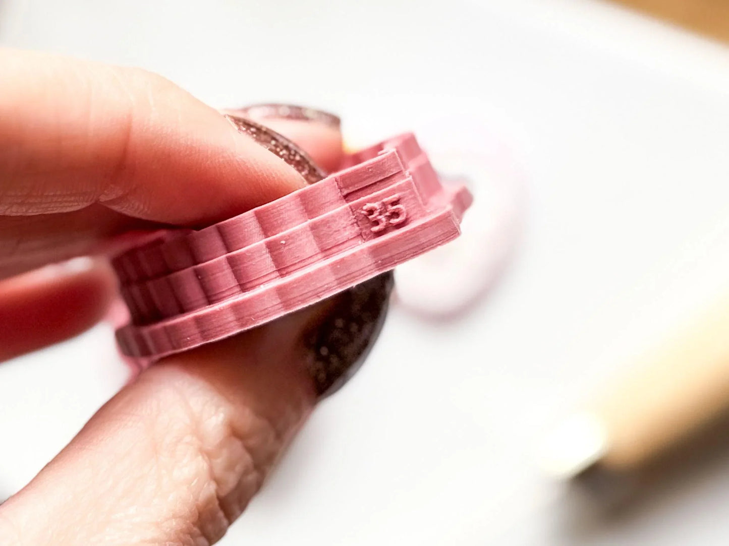 sized clay cutter for easy organisation
