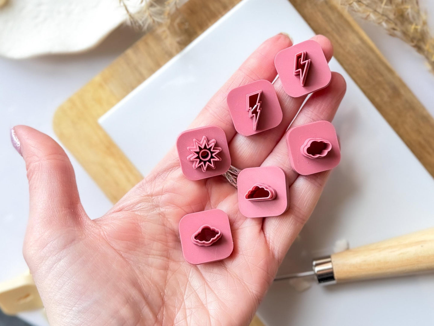 Fabled Cutters weather themed micro mini cutter pack
