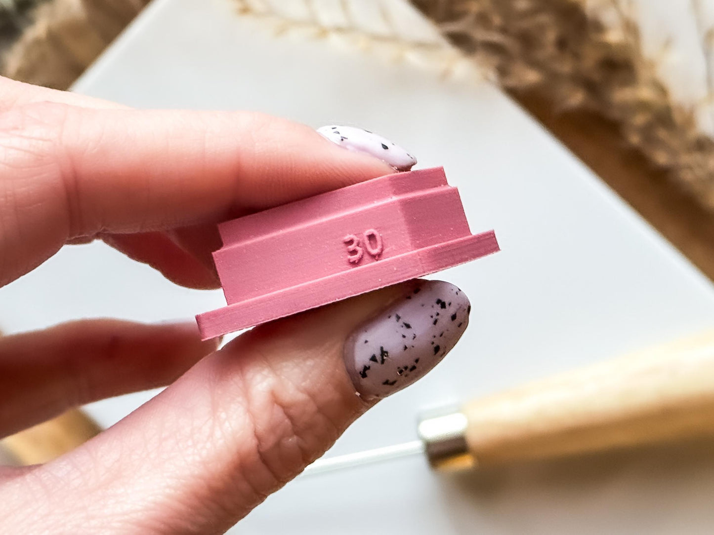 sized cutter for polymer clay