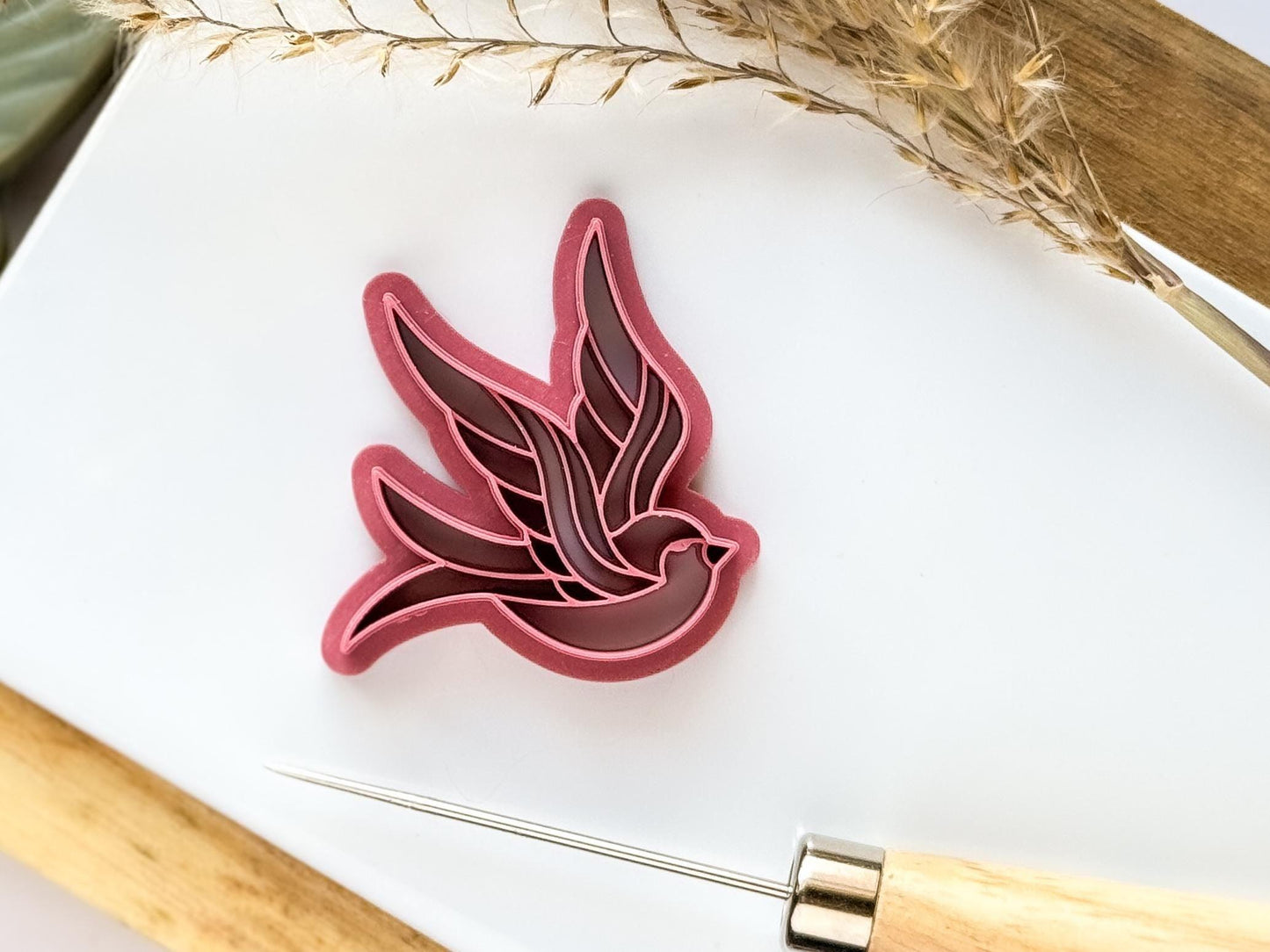 3D printed bird clay cutter