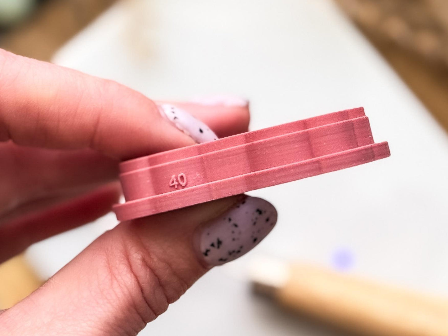 Sized clay cutter