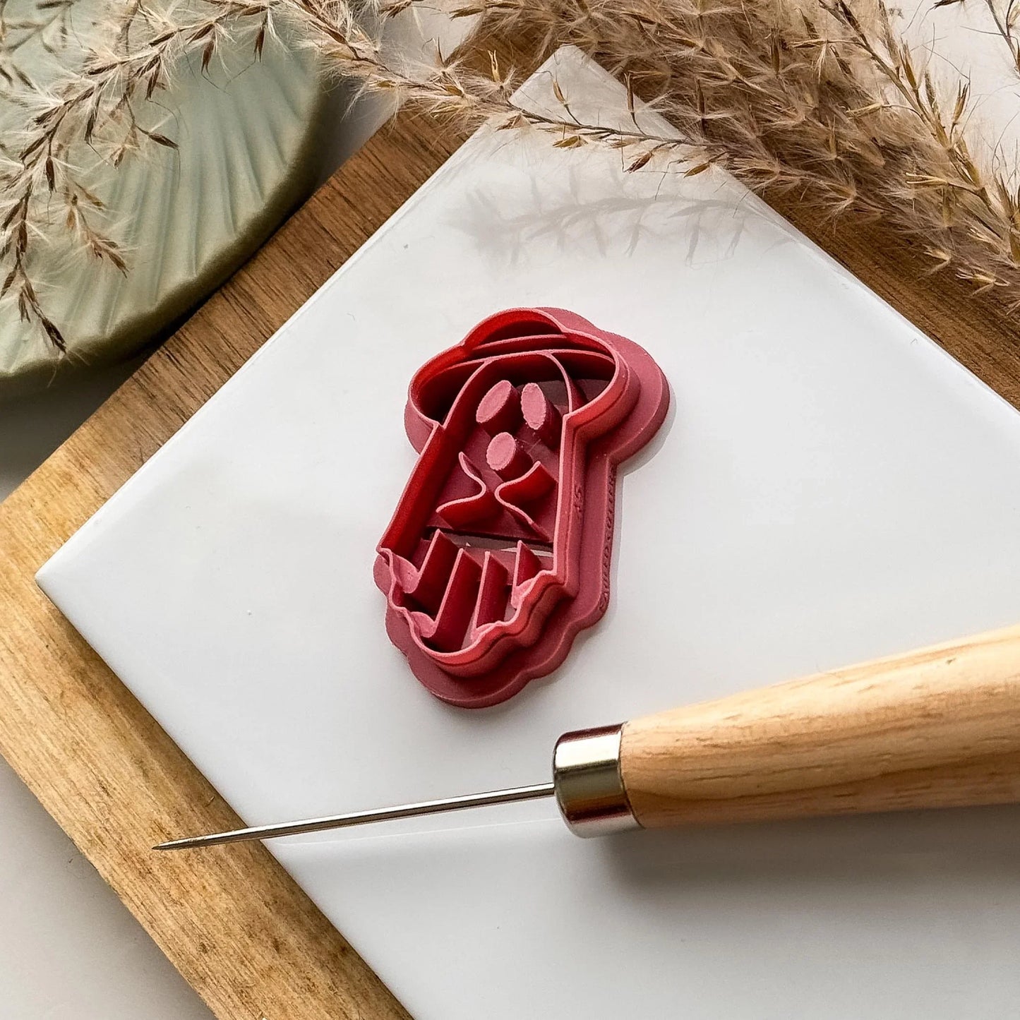 Ghost Clay Cutter, summer ghost themed cutter for use with polymer clay, cute ghost clay cutter, summer ghost, various sizes, UK made-Gothic / Alt Cutters