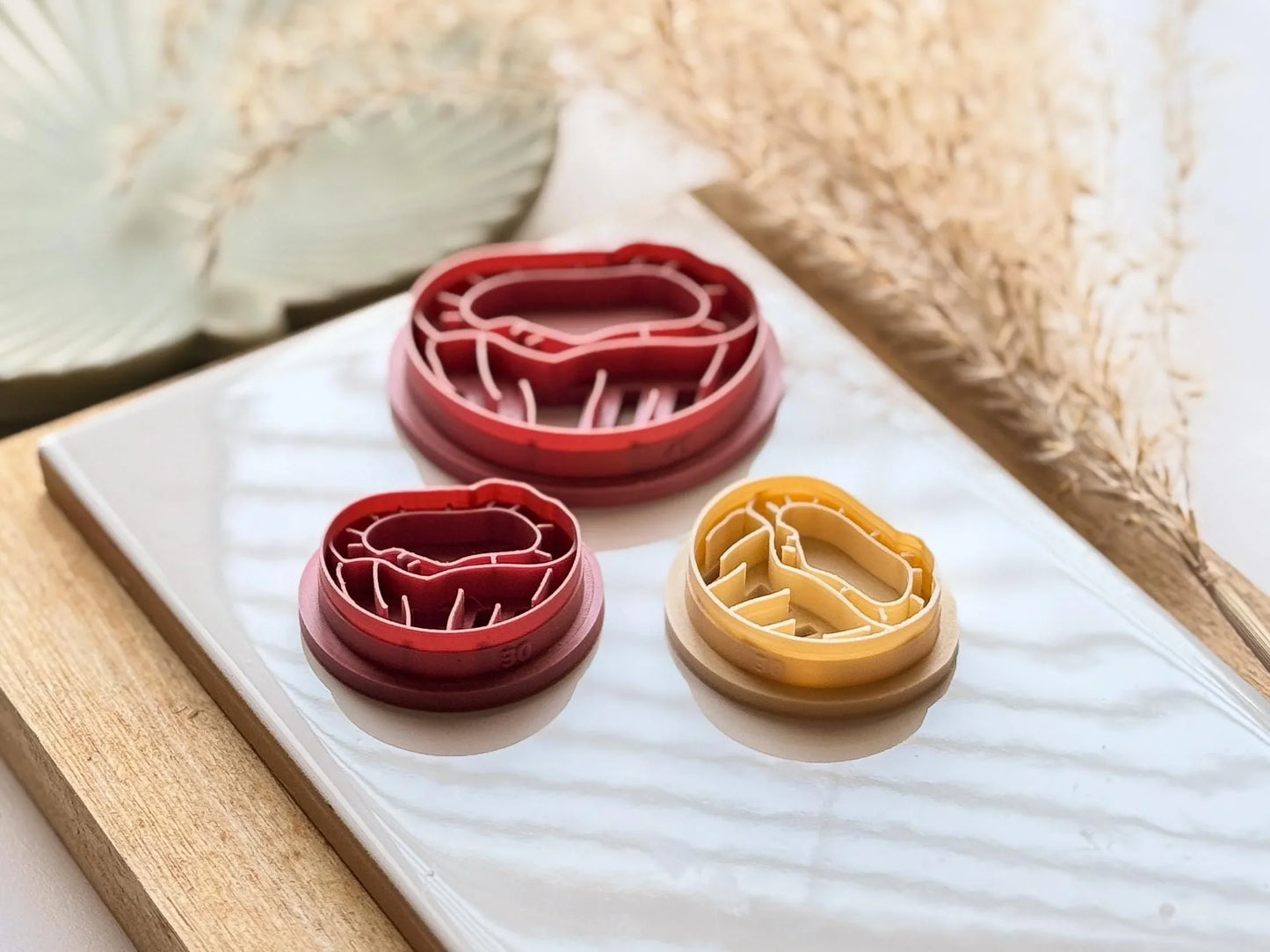 Coconut Clay Cutter, detailed half coconut shaped cutter for clay, 5 sizes to chose from, Made in the UK-Summer Cutters