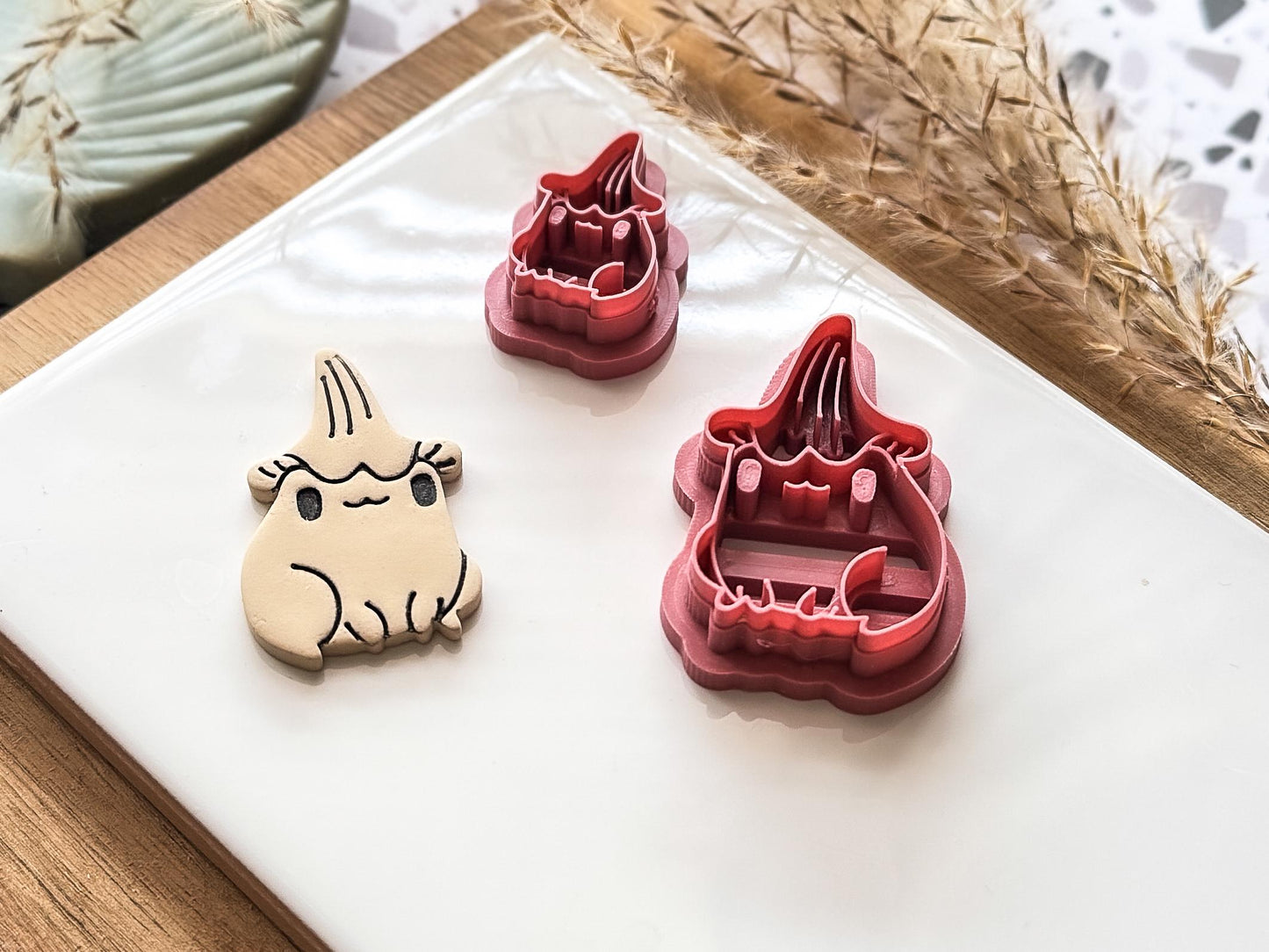 Frog Polymer Clay Cutter-Cottagecore Cutters