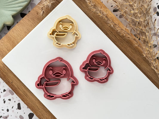 Evil Baby Chick Clay Cutter, available in 2.5 - 4.5 cm sizes, made in the UK-Animal & Nature Cutters