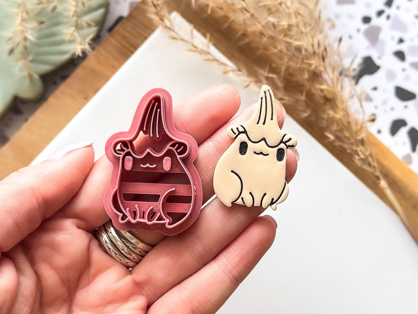 Frog Polymer Clay Cutter-Cottagecore Cutters