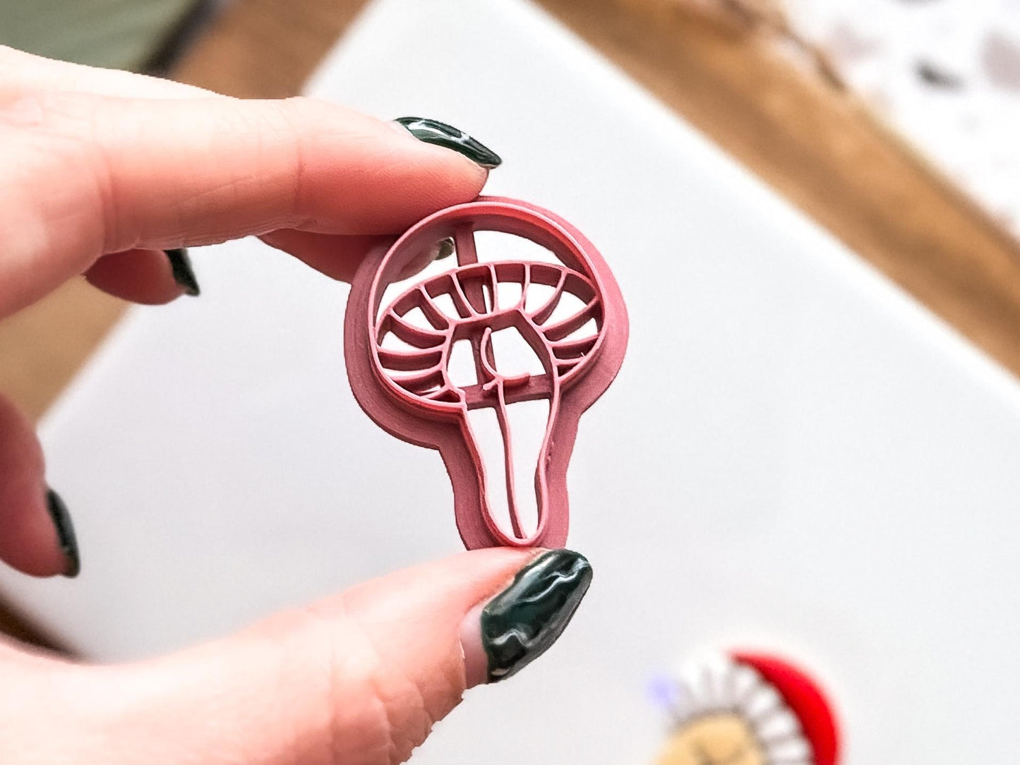 Cheeky Mushroom Cutter 3: Round Top Mushroom Lady Legs For Polymer Clay, 2.5 - 4.5 cm-Autumn Cutters