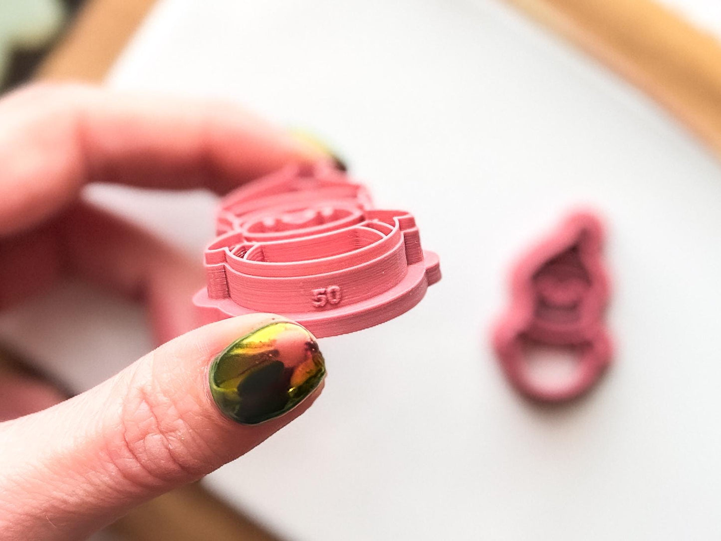 Christmas Penguin Clay Cutter: Plastic Cutting Tool For Clay And Fondant-Christmas / Winter