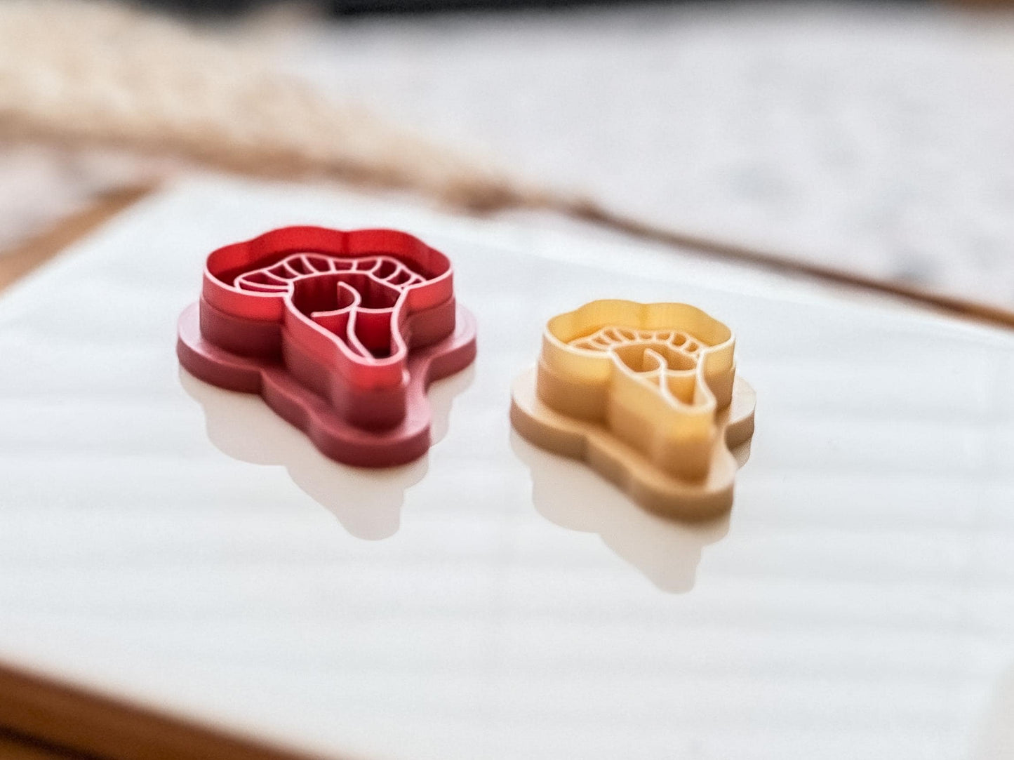 Cheeky Mushroom Cutter 2: Wavy Top Mushroom Lady Legs For Polymer Clay, 2.5 - 4.5 cm-Autumn Cutters