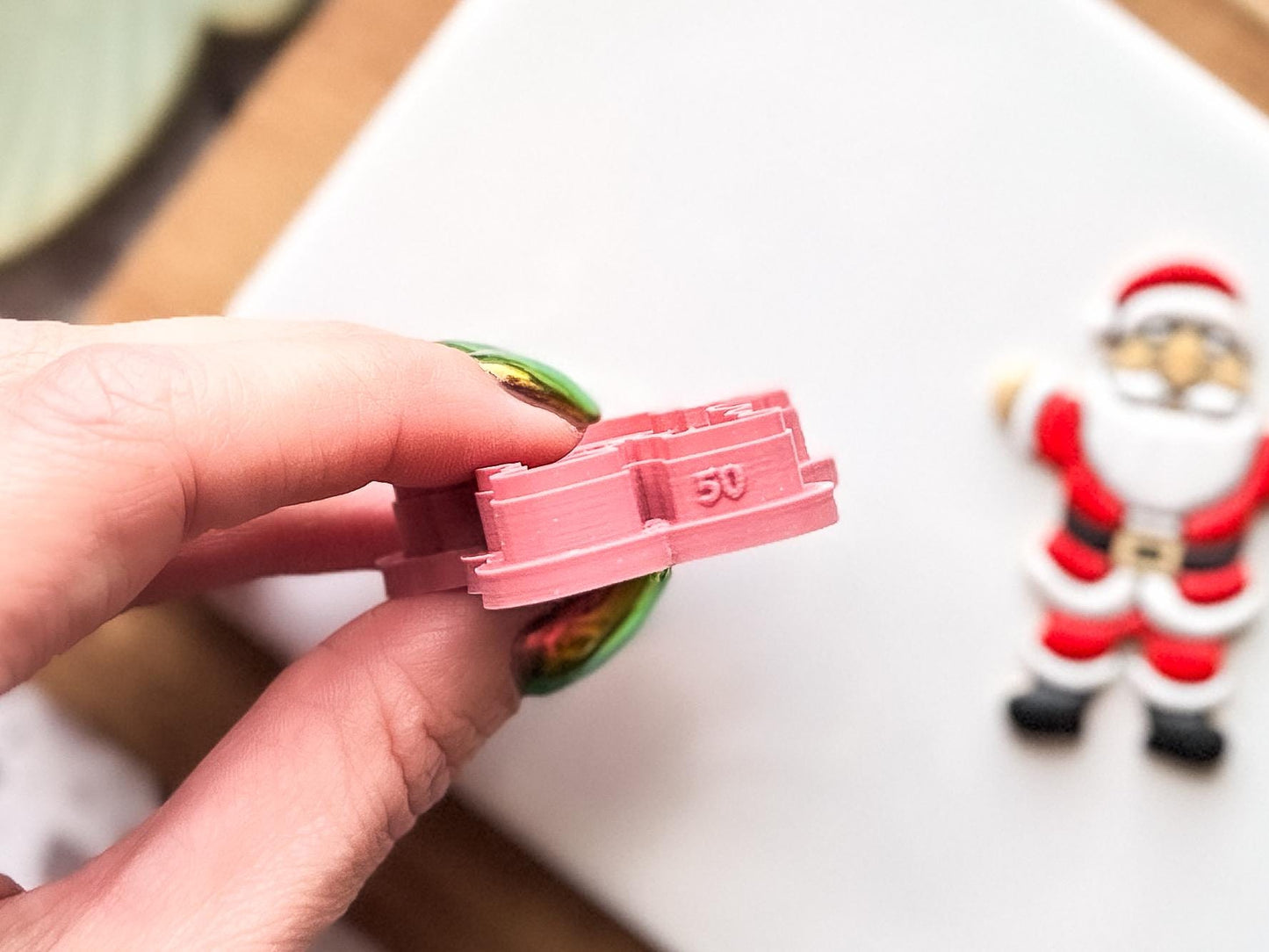 Christmas Santa Clay Cutter: Jolly Father Christmas Design For Clay And Fondant-Christmas / Winter
