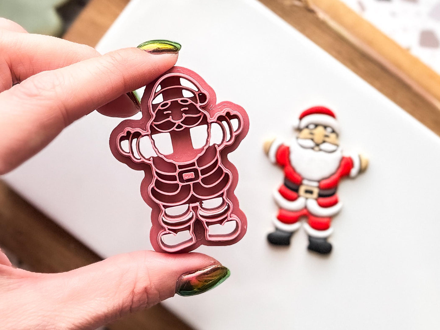 Christmas Santa Clay Cutter: Jolly Father Christmas Design For Clay And Fondant-Christmas / Winter