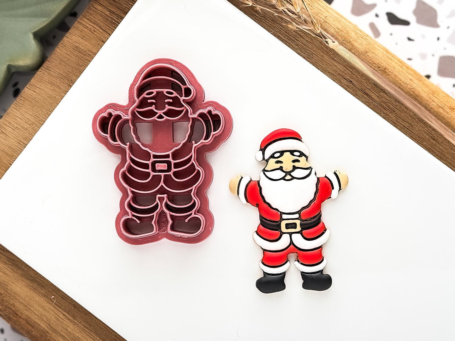 Christmas Santa Clay Cutter: Jolly Father Christmas Design For Clay And Fondant-Christmas / Winter