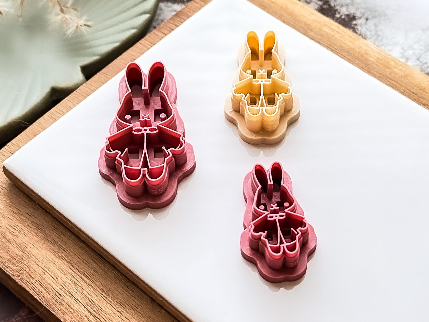 Rabbit Clay Cutter In A Rain Coat, For Polymer and Metal Clay, 3 - 5 cm-Autumn Clay Cutters