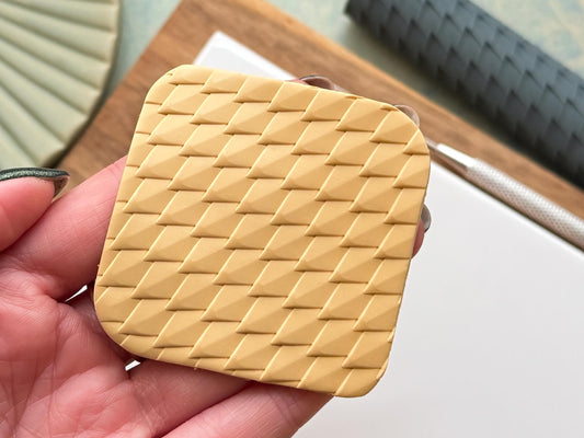 Sharp Dragon Scale Texture Roller For Polymer Clay-Texture Rollers