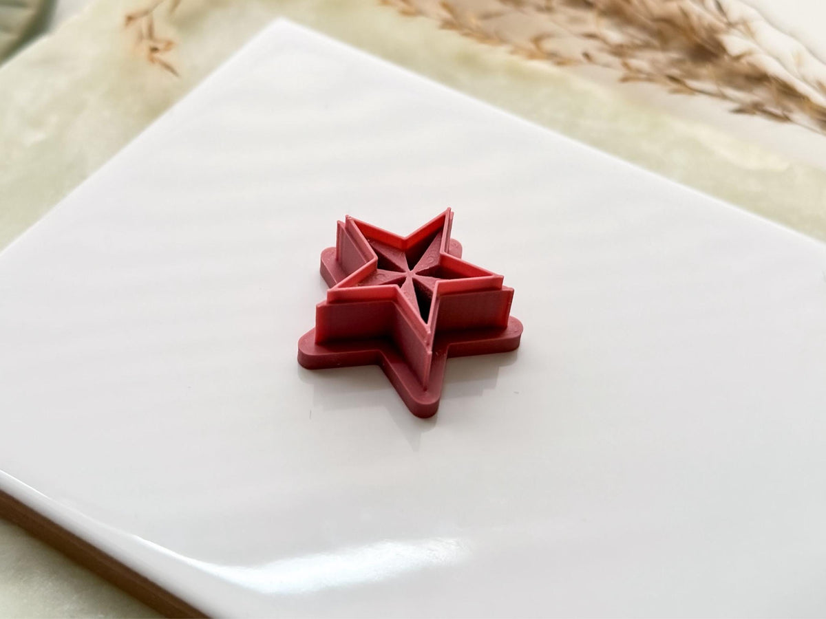 Five Point Nautical Star Clay Cutter, Emo Punk Star, Pendant Earring Making-Celestial Clay Cutters