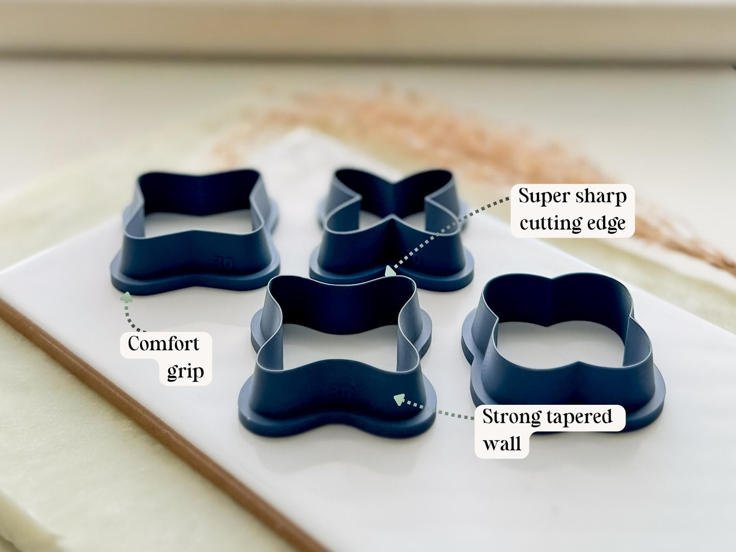 Cross Cutter Set, X Shaped Earring And Accessory Making, Geometric Polymer Clay Cutters, Outline Cutting Tools-Cutter Sets & Bundles