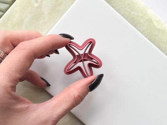 Starfish Polymer Clay Cutter, Summer Earring Making, Coastal Cutters-Summer Clay Cutters
