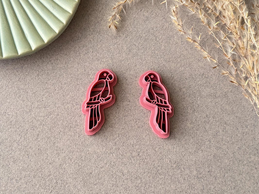 Parrot Clay Cutter, Summer Earring, Jewellery Making, Polymer Clay & Fondant Tool-