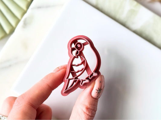 Sitting Parrot Clay Cutter, Summer Jewellery Making, Polymer Clay & Fondant Tool-New In - Cutters, Tools