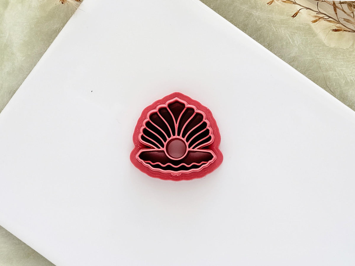 Shell Ring Polymer Clay Cutter Set, Sea Snail, Starfish, Clam Shell, Sand Dollar, Summer Earring Tools-Cutter Sets & Bundles