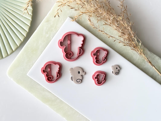Cartoon Seahorse Clay Cutter, Ocean Animal Polymer Clay Earring Making Tool, Food Safe Options-New In - Cutters, Tools