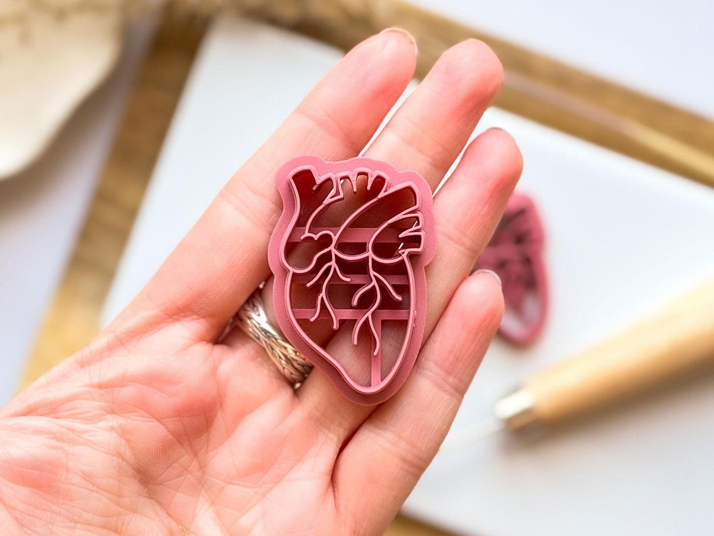 Anatomical Heart Clay Cutter - Fabled Cutters