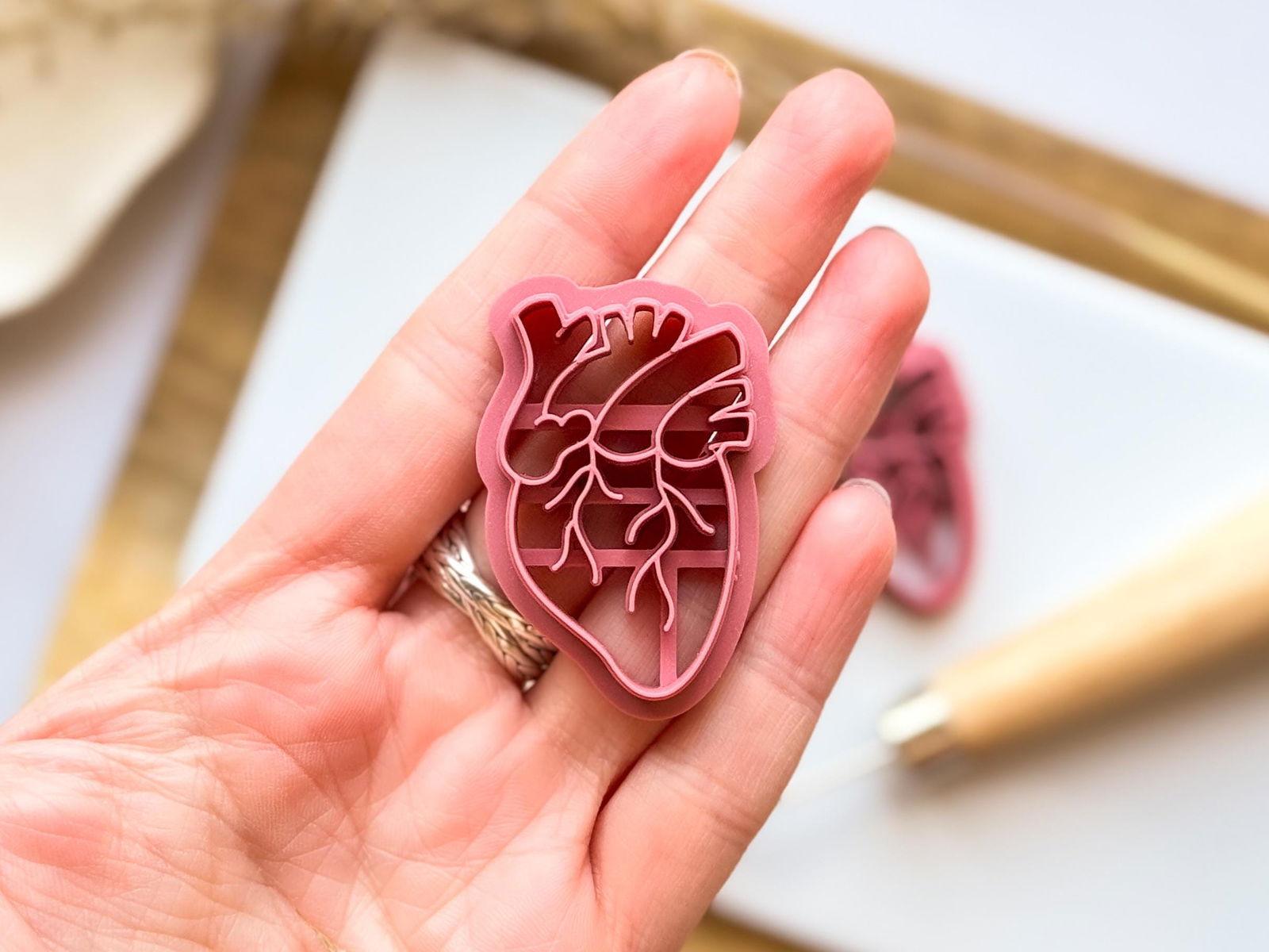 Anatomical Heart Clay Cutter - Fabled Cutters
