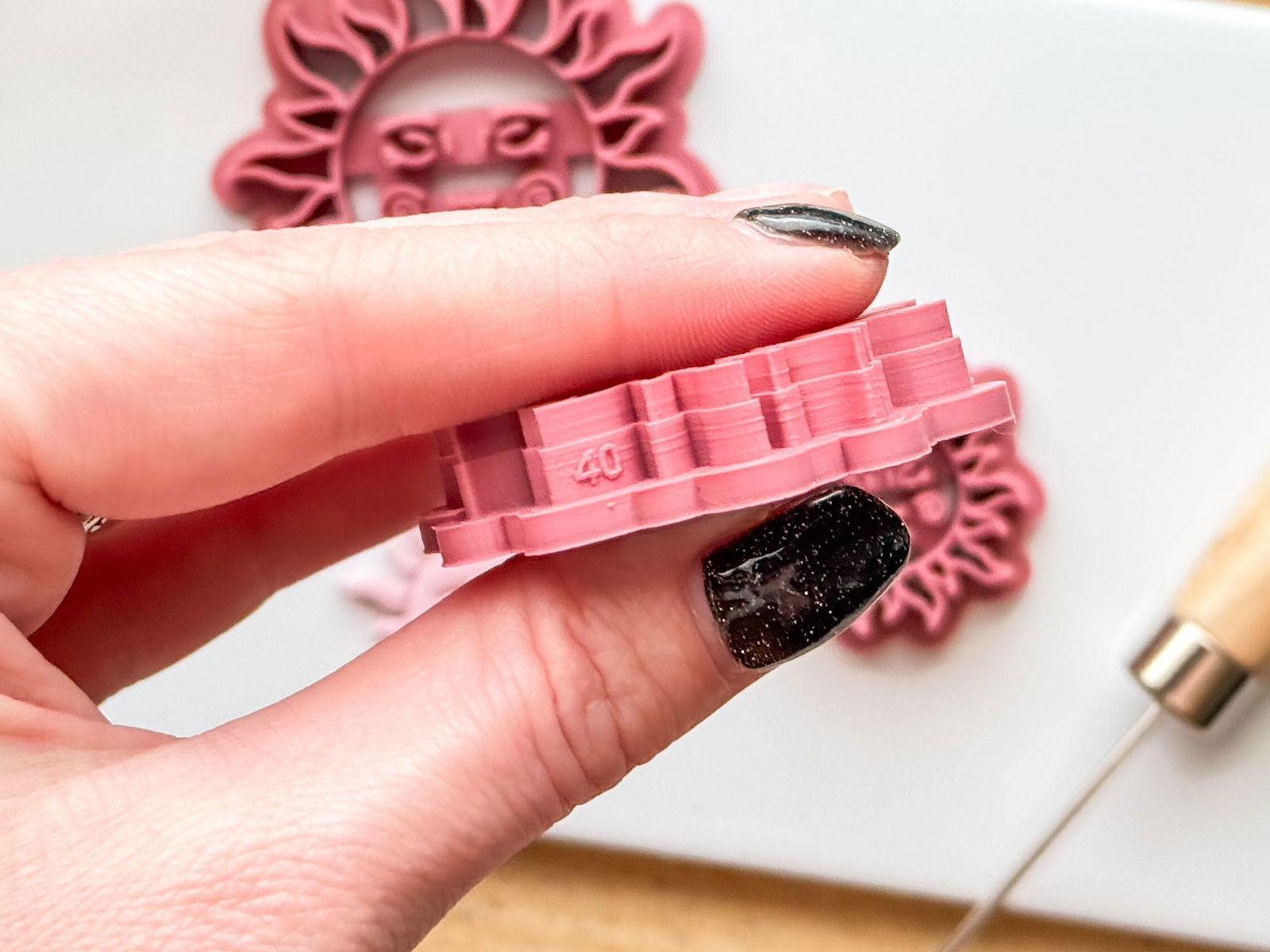 Boho Celestial Sun Clay Cutter - Fabled Cutters