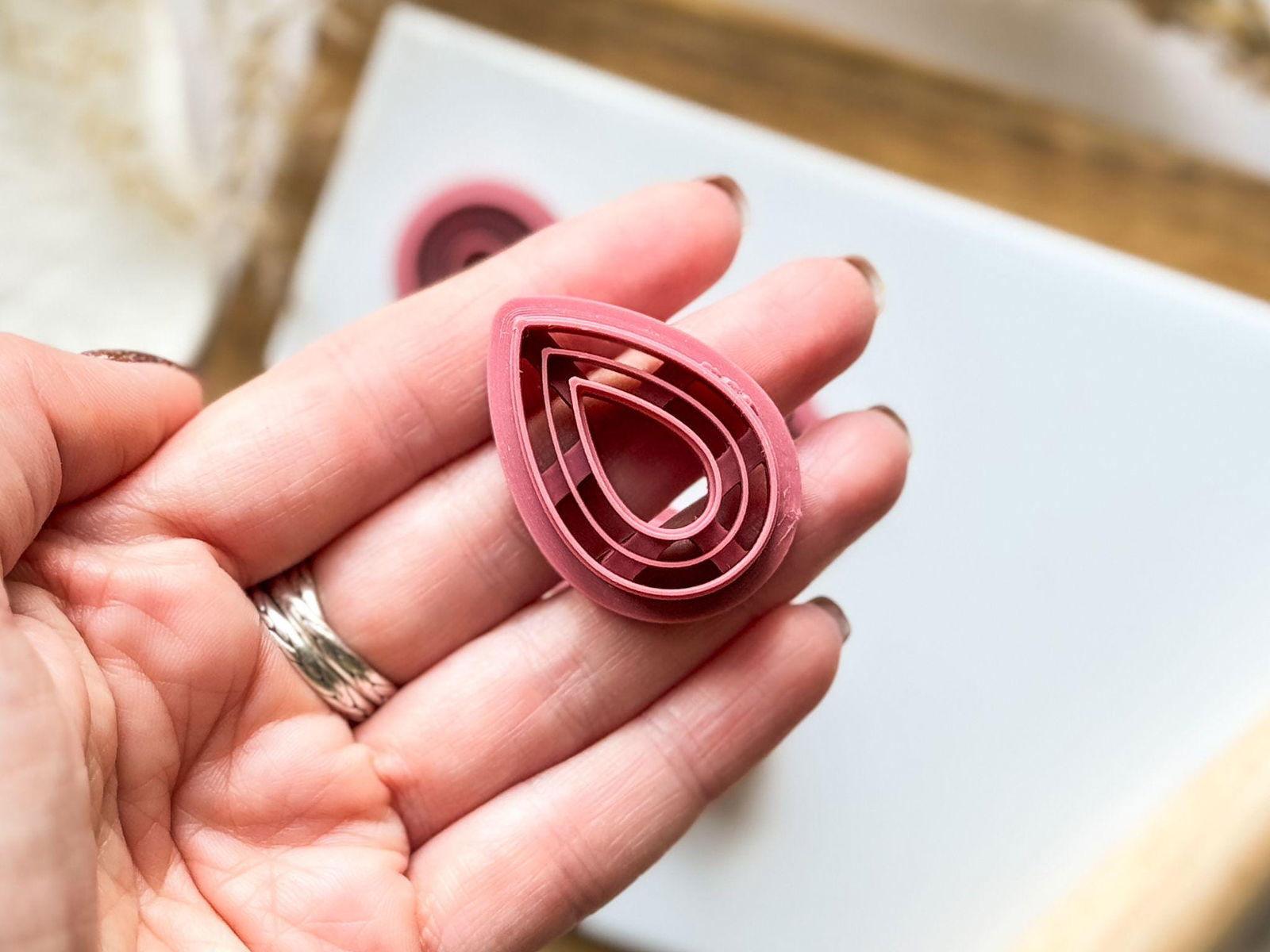 Boho Clay Cutter Imprint Set - 4 pieces - Fabled Cutters
