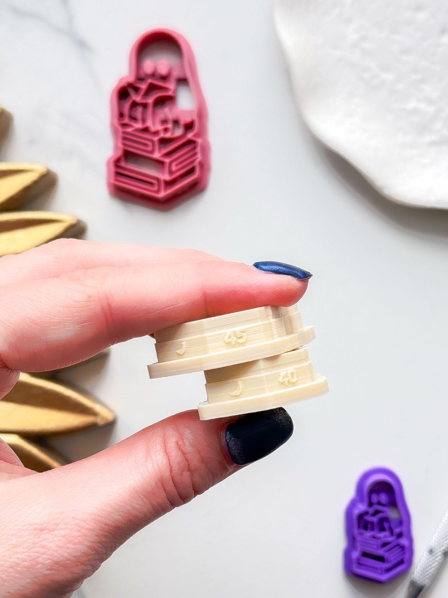 Bookish Ghost clay cutter - Imprint - Fabled Cutters