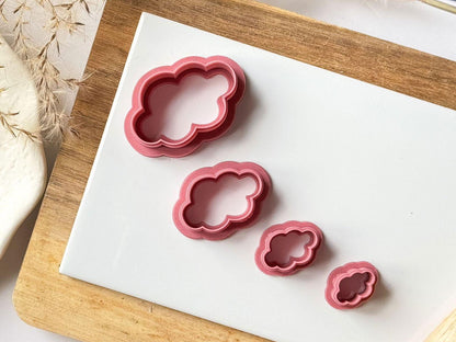 Bouncy Cloud Polymer Clay Cutter - Fabled Cutters