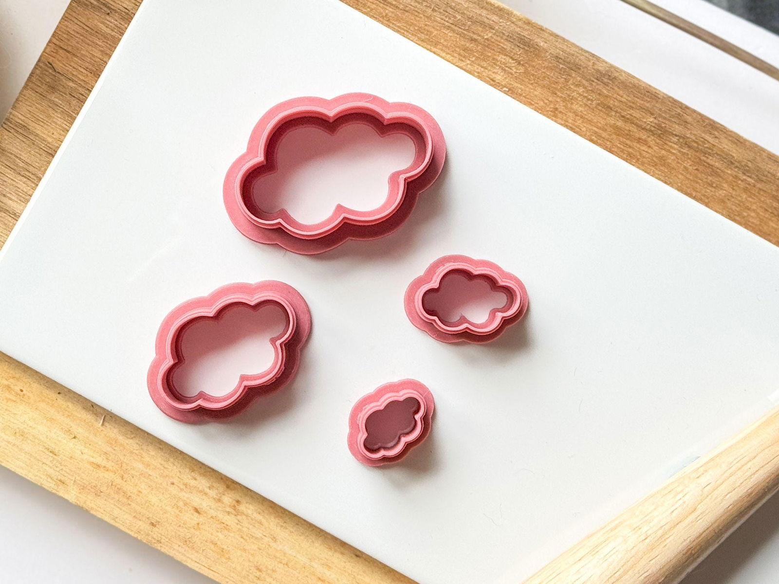 Bouncy Cloud Polymer Clay Cutter - Fabled Cutters