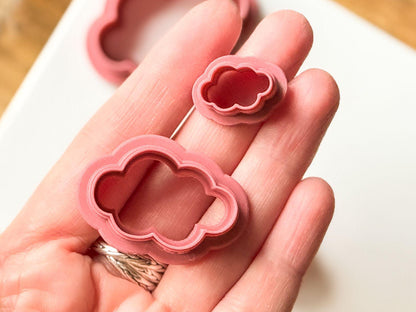 Bouncy Cloud Polymer Clay Cutter - Fabled Cutters