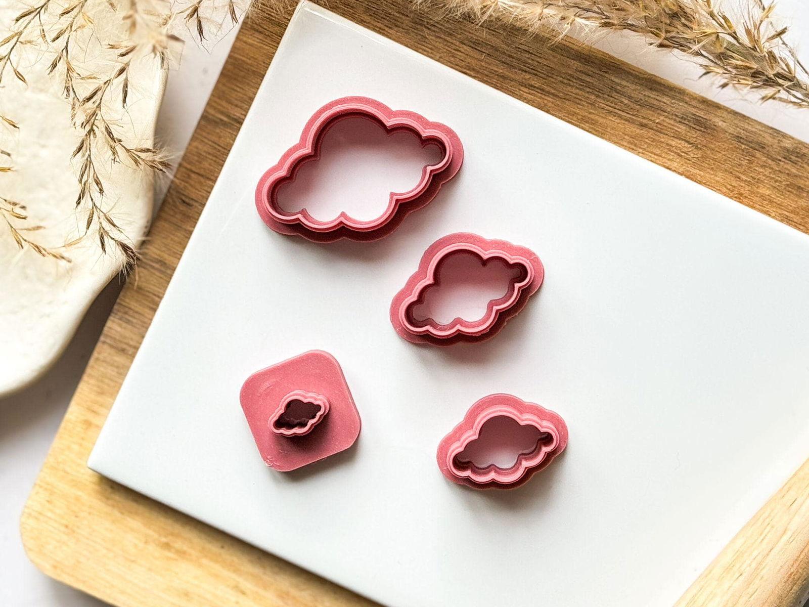 Cloud Polymer Clay Cutter, Altocolumbus cloud - Fabled Cutters  - 
