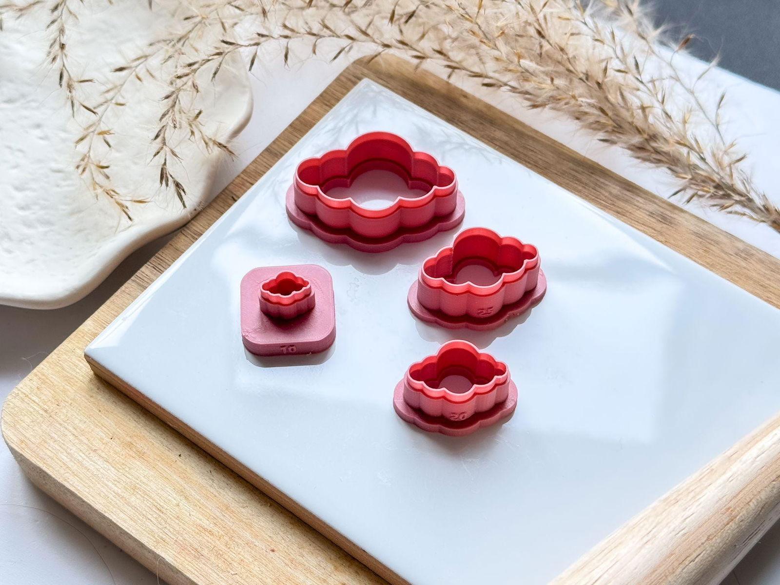 Cloud Polymer Clay Cutter, Altocolumbus cloud - Fabled Cutters  - 