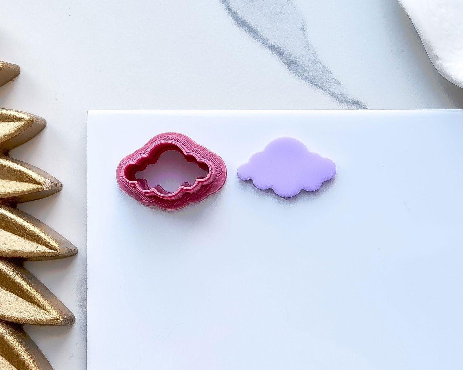 Cloud Polymer Clay Cutter, Altocolumbus cloud - Fabled Cutters  - 