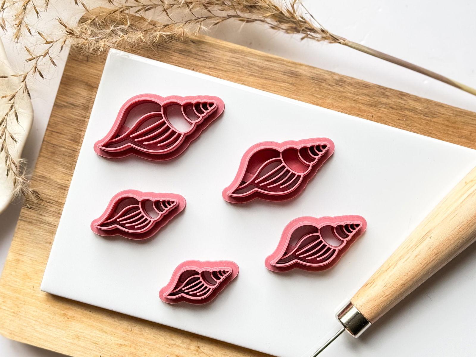 Conch Sea Shell Clay Cutter - Fabled Cutters