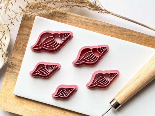 Conch Sea Shell Clay Cutter - Fabled Cutters