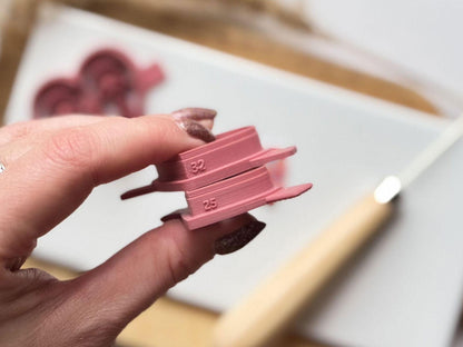 Crying Heart Polymer Clay Cutter - Imprint - Fabled Cutters