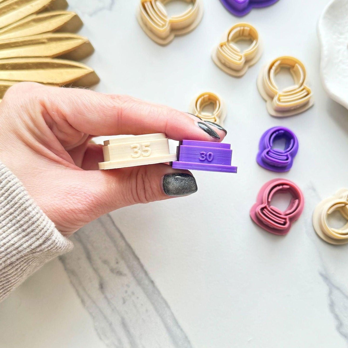 Crystal Ball Polymer Clay Cutter - Fabled Cutters