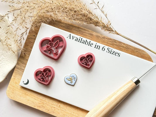 Cupid Polymer Clay Cutter - Imprint - Fabled Cutters