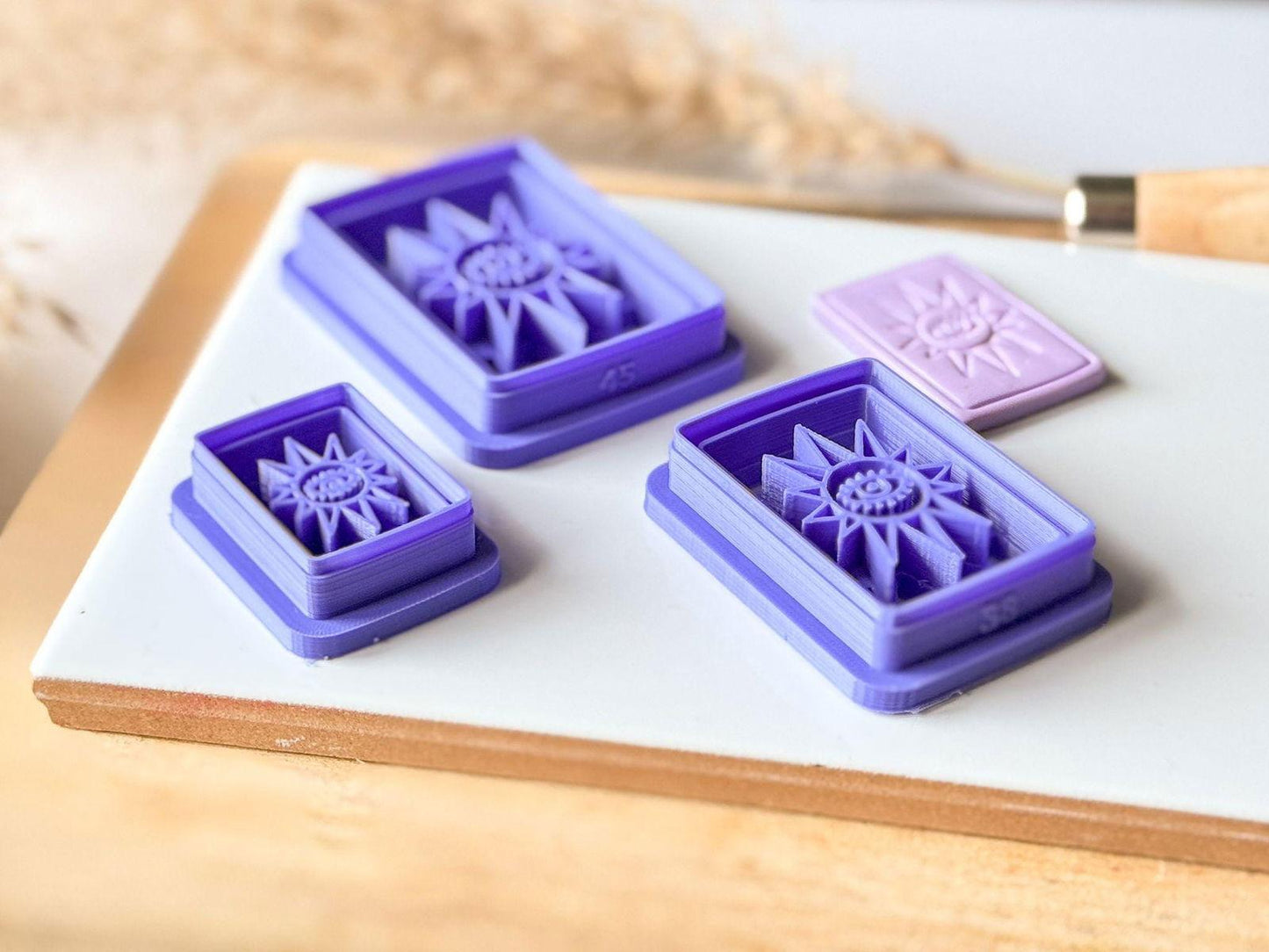 Evil Eye Tarot Card Clay Cutter - Imprint - Fabled Cutters
