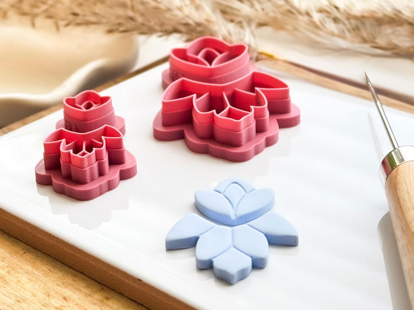 Floral Clay Earring Cutter Set - Fabled Cutters