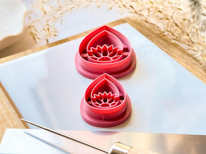 Floral Clay Earring Cutter Set of 2 - Fabled Cutters